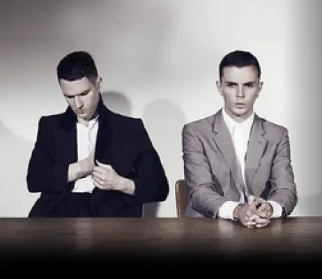 Manchester UK electropop duo Theo Hutchcraft and Adam Anderson 